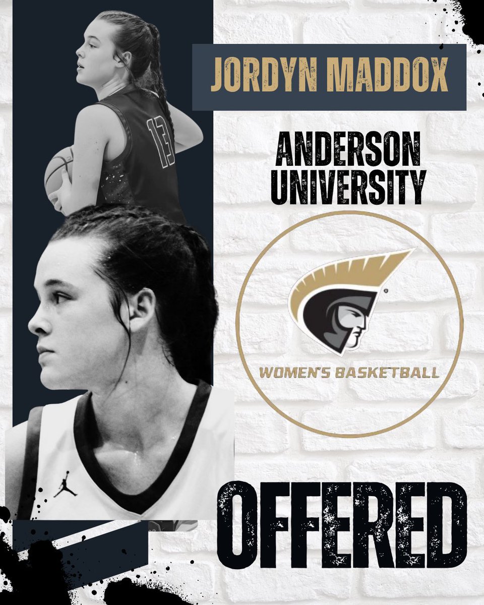 Jordyn Maddox (@jordyn_madd13) on Twitter photo After a great conversation with <a href="/Coach_JB_/">Jonathon Barbaree</a> I am blessed to receive my first offer from <a href="/AUTrojansWBB/">Anderson Women’s Basketball</a> ! Thanks for believing in me and I look forward to learning more about the program. All glory to God! <a href="/TNFlightEYBL/">Tennessee Flight EYBL</a> <a href="/WeWorkHoops/">Christian Simmons</a> <a href="/threesandd/">Randy Coffman</a> After a great conversation with <a href="/Coach_JB_/">Jonathon Barbaree</a> I am blessed to receive my first offer from <a href="/AUTrojansWBB/">Anderson Women’s Basketball</a> ! Thanks for believing in me and I look forward to learning more about the program. All glory to God! <a href="/TNFlightEYBL/">Tennessee Flight EYBL</a> <a href="/WeWorkHoops/">Christian Simmons</a> <a href="/threesandd/">Randy Coffman</a>