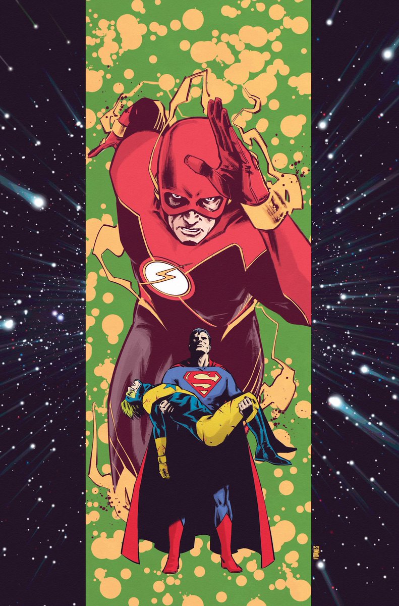jfornes74's tweet image. Main cover for Justice League: The Omega Act #1, prelude to the next DC’s big event “DC K.O.”
