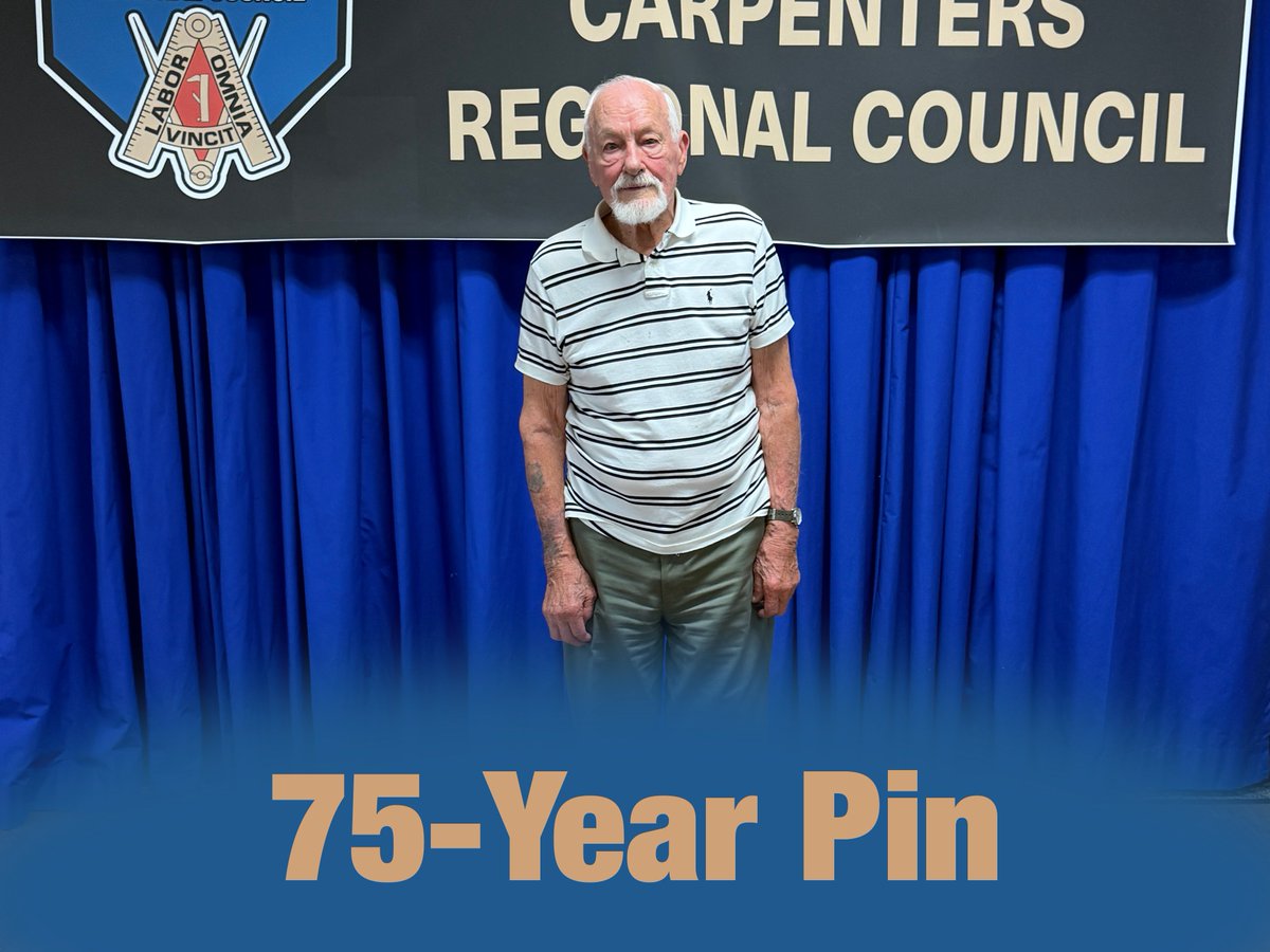 MidAmCarpenters's tweet image. #Local272 and #Local1027 Brothers were recognized recently at their Local's Pin Presentations. It's always heartwarming to honor these longstanding, loyal members. Thank you all for your many years of hard work and dedication to your Union; it does not go unnoticed!
Special shout