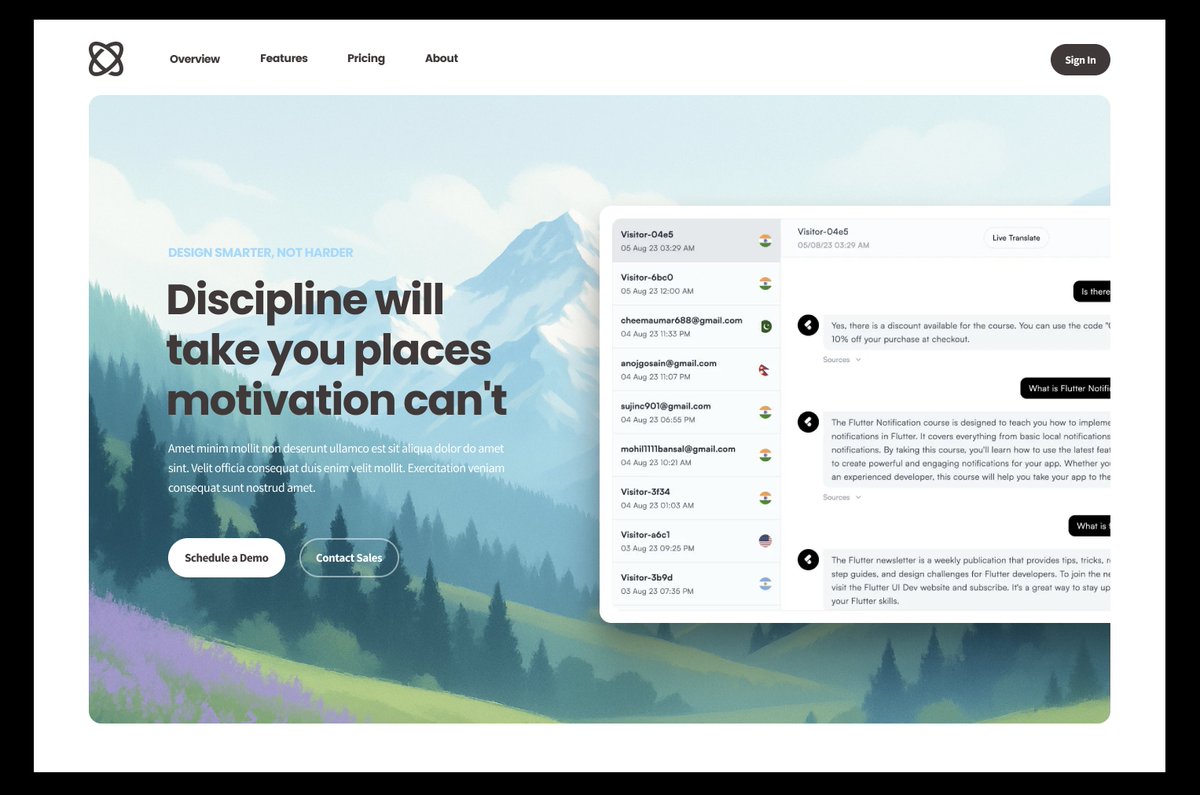 vanshdevx's tweet image. Landing for your projects - Free of charge
You have 48 hours — make sure to grab it in time
Want the file ?
1. Follow
2. Comment “Landing”
3. Repost
I’ll send it over 📤