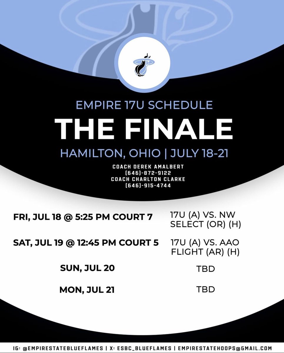 charlotte bradley (@charlottegva33) on Twitter photo Excited for one last run with <a href="/ESBC_BlueFlames/">Empire</a> in Ohio! Looking forward to getting after it🩵<a href="/Derek_A1779/">Derek</a> <a href="/sjvcoach/">Dawn Karpell</a> <a href="/SJVLadyLancers/">SJV Lady Lancers Basketball</a> Excited for one last run with <a href="/ESBC_BlueFlames/">Empire</a> in Ohio! Looking forward to getting after it🩵<a href="/Derek_A1779/">Derek</a> <a href="/sjvcoach/">Dawn Karpell</a> <a href="/SJVLadyLancers/">SJV Lady Lancers Basketball</a>