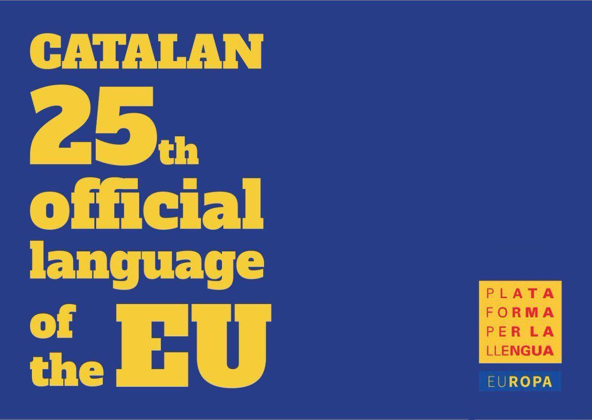 Plataforma per la Llengua - Europa (@llenguacateu) on Twitter photo 