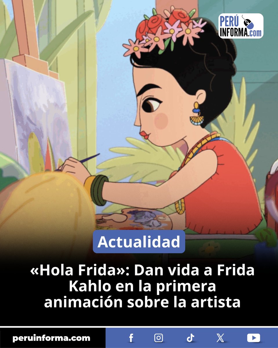 Frida Kahlo llega por primera vez a la gran pantalla en una película animada con "Hola Frida".
.
.
.
📲Lee la nota completa en peruinforma.com
#Cine #Estreno #Frida #Kahlo #Animación #Artista