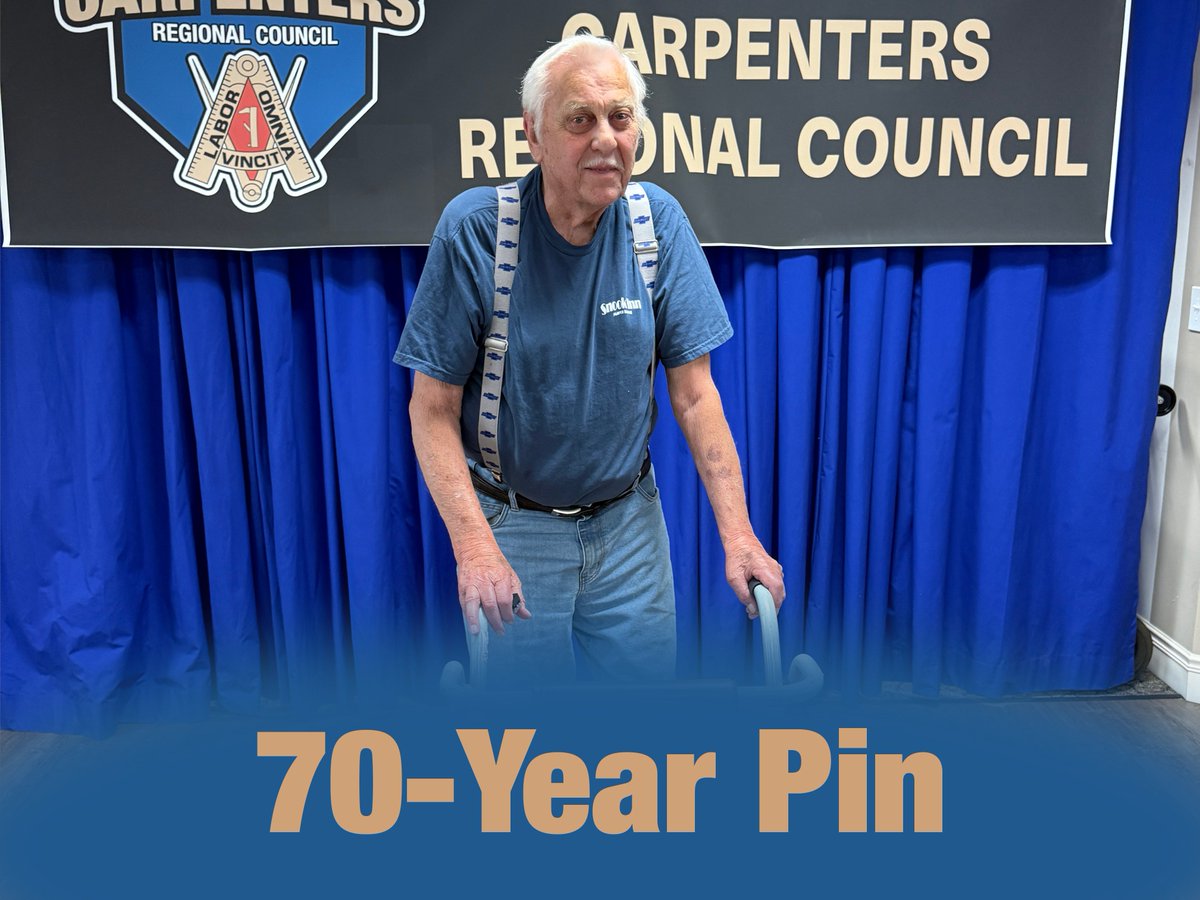 MidAmCarpenters's tweet image. #Local272 and #Local1027 Brothers were recognized recently at their Local's Pin Presentations. It's always heartwarming to honor these longstanding, loyal members. Thank you all for your many years of hard work and dedication to your Union; it does not go unnoticed!
Special shout
