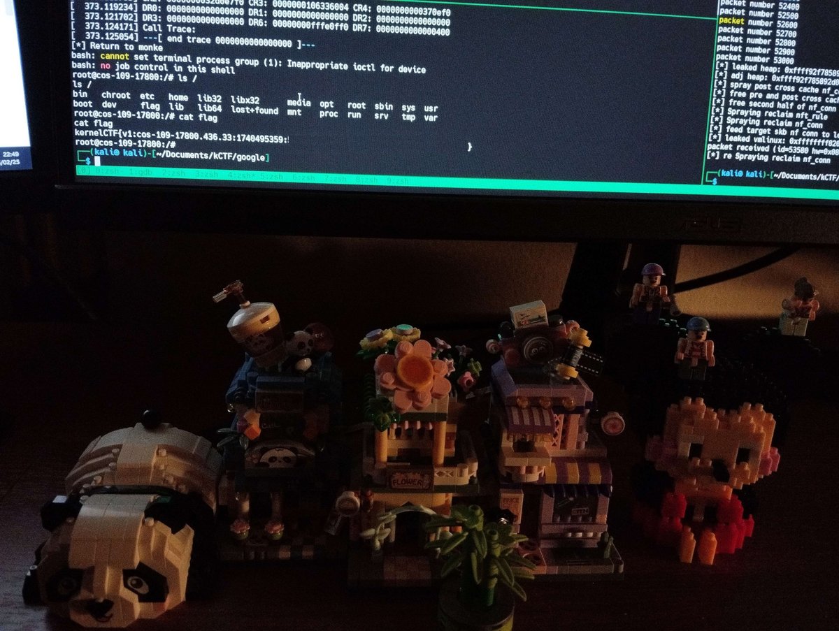 linkersec's tweet image. CVE-2023-52927 - Turning a Forgotten Syzkaller Report into kCTF Exploit

Article by @seadragnol about finding an unfixed netfilter use-after-free bug reported by syzbot. The researcher exploited it to pwn the kernelCTF COS instance.

seadragnol.github.io/posts/CVE-2023…