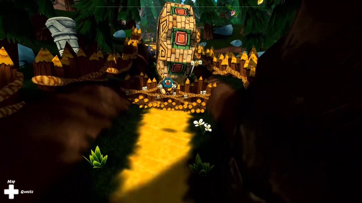 PixelOrbi's tweet image. And finished #RuffyAndTheRiverside! Not 100% yet though, so there's still plenty of reason to come back to this happy little world. 😁 This was very cool. Great work, @zocklabs. I hope this isn't the last we've seen of Ruffy. 😄 #NintendoSwitch