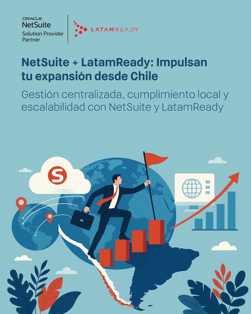 🌍 ¿Tu empresa está lista para expandirse desde Chile?

NetSuite y LatamReady te ayudan a optimizar operaciones y escalar hacia nuevos mercados.

🔗 Lee el blog completo aquí: latamready.blog/netsuite-latam…