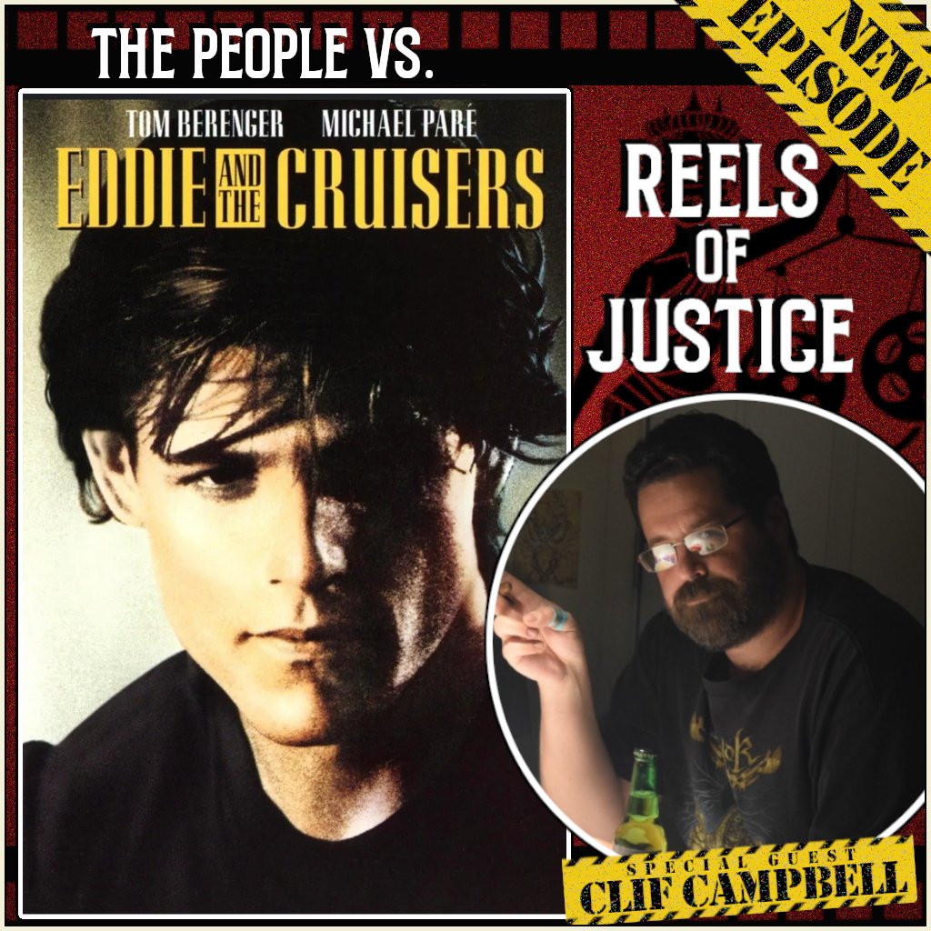 ReelsOfJustice's tweet image. This week on 'Where Are They Now?,' the Court finds out where @DrPondo (@MakingPondo) is now, which is here, defending 1983s “Eddie and the Cruisers.”
buzzsprout.com/1154249/175189…
#podcast #podcasts #podcasting #movie #movies #film #films #filmtwitter #PodNation #PodernFamily #cinema
