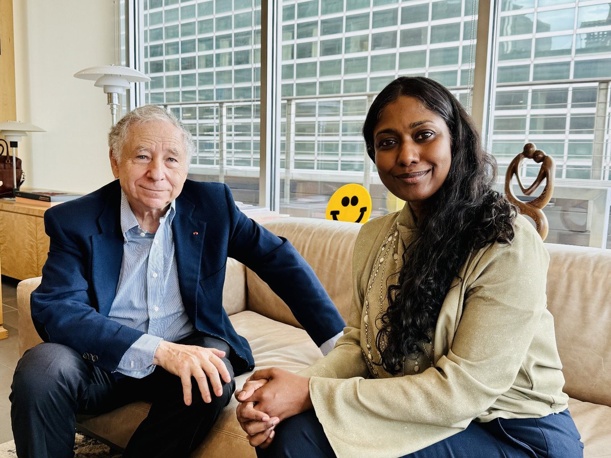 Thilmeeza's tweet image. Met @JeanTodt to discuss the silent pandemic—1.2M lives lost, 50M injured each year. His book is an urgent call to action to help halve road deaths by 2030. Grateful for his engagement with RegComs—looking forward to continued collaboration. @UNECE
#RoadSafety #VisionZero