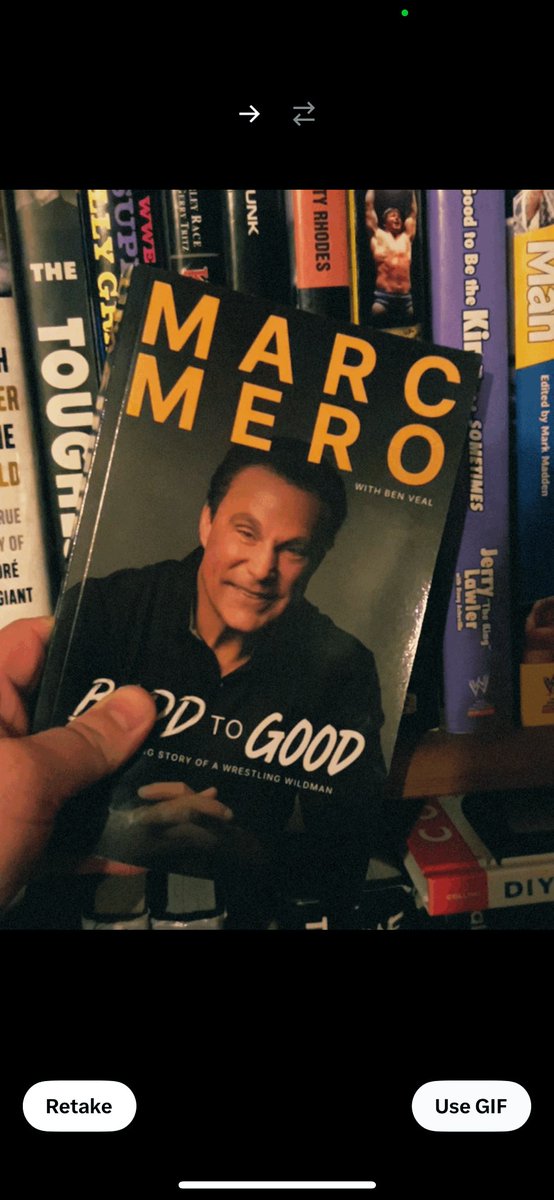New book day, cannot wait to start this one, one of the most incredible people out there <a href="/MarcMero/">Marc Mero</a> 

Hopefully we could get Marc on the podcast some time!