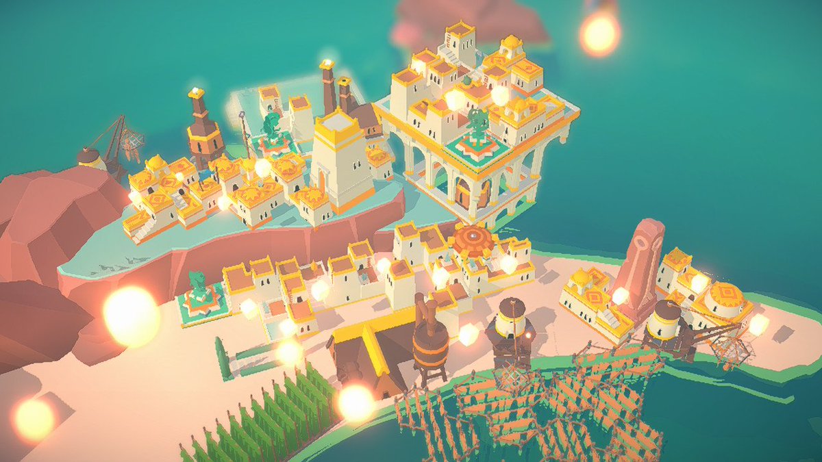 GeekNamedMike's tweet image. Loving this game, would love to be able to swoop into ground level on photo mode to get shots within the towns, like on Bulwark. Very relaxing game
#ISLANDERSNewShores
