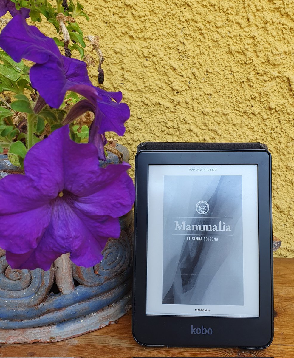 Llamps, trons i pluja fosca. Úters de mamífers i cambres magmàtiques. Dreceres a traves de l'espai i del temps. Synapsida, una barbaritat reproductiva. 

#Mammàlia, d'Elisenda Solsona, una obra on el gènere fantàstic no es queda gens curt! 

#llibres
#lectures
#llibresALLC