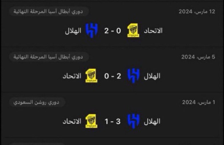 x3vlt's tweet photo. ليش تو اركز فيها ! 

الاتحاد انمحط من الهلال ٣ مرات في ١١ يوم !!!!! https://t.co/rm6WnNMIIQ