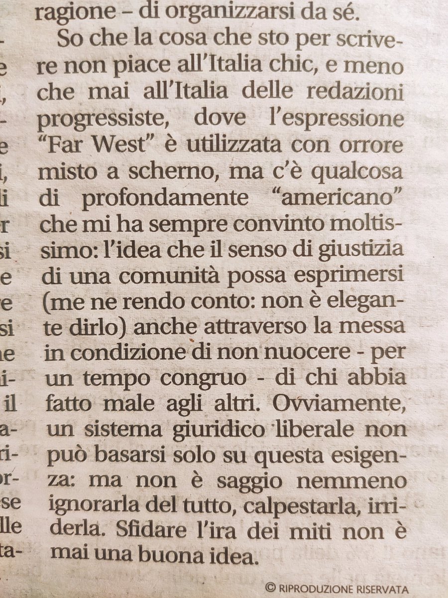 HyperBrigs's tweet image. Uno strepitoso articolo denso di verità, che sarebbe da prendere come esempio per tutte le istituzioni che non riescono più a proteggerci! Grandissimo @Capezzone su @Libero_official.
Ravenna ringrazia per il focus su questo problema