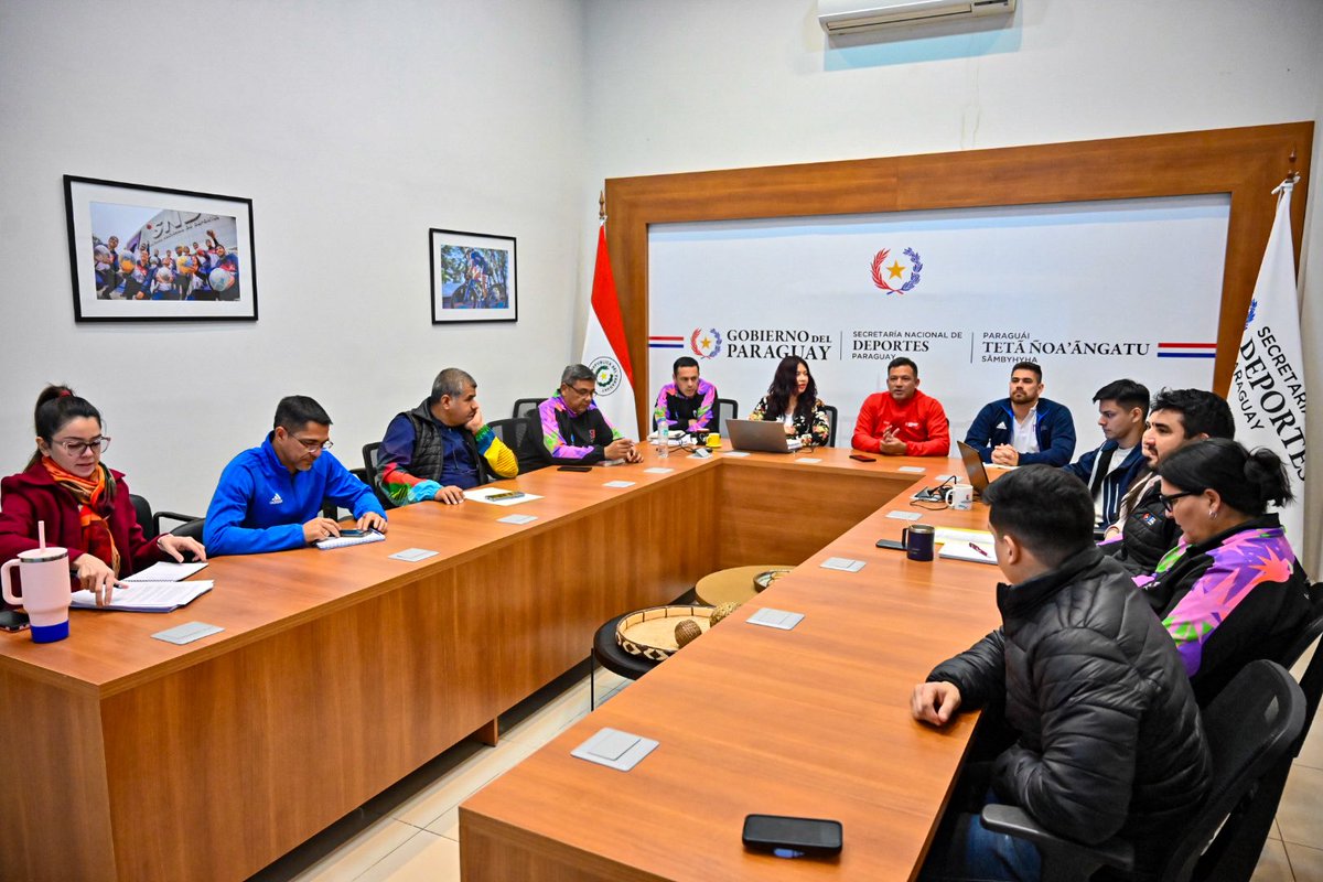 #Institucional🏛️

Cada vez avanzan más los trabajos de las coordinaciones del Comité Organizador Local para los <a href="/escolaresASU/">XXIX Juegos Sudamericanos Escolares Asunción 2025</a> 🤩🔝

Seguimos ajustando detalles para que la edición XXIX sea todo un éxito 🥳

#ElDeporteNosUne🤝🏼