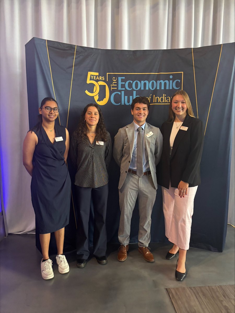 INTLCTR's tweet image. The International Center was honored to attend The Economic Club of Indiana's luncheon event, where @wnba Commissioner Cathy Engelbert was the keynote speaker.
#EconLunch #INTLCTR
