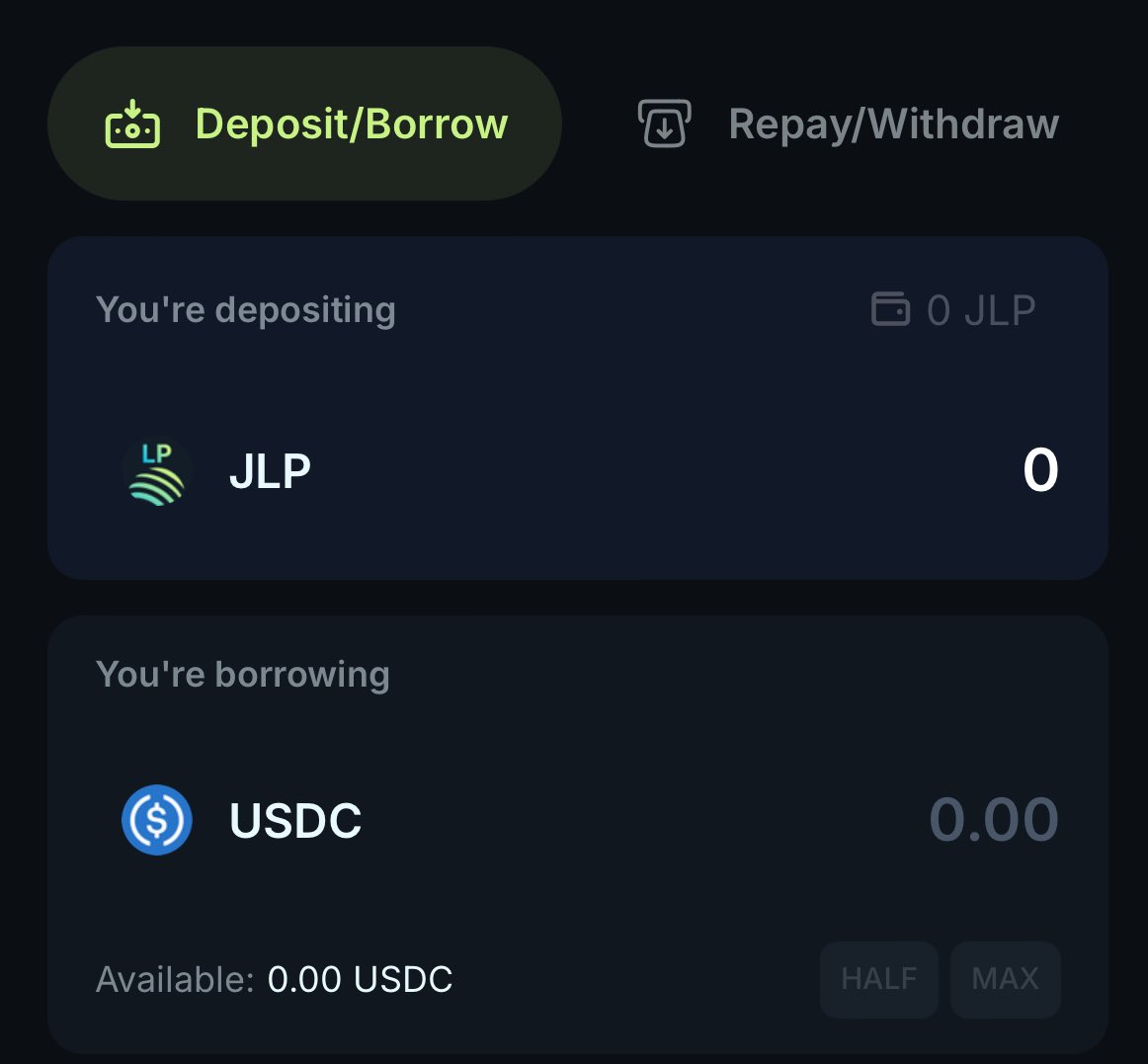 WEST (@west_xe) on Twitter photo Jupiter lend isn’t here yet but Jupiter Liquidity Provider loan is.
Another great DeFi activity happening on <a href="/JupiterExchange/">Jupiter (🐱, 🐐)</a> where people can get more utility of their money.
JLP loan let people borrow USDC and still maintain their JLP positions with a 6% liquidation fee. Jupiter lend isn’t here yet but Jupiter Liquidity Provider loan is.
Another great DeFi activity happening on <a href="/JupiterExchange/">Jupiter (🐱, 🐐)</a> where people can get more utility of their money.
JLP loan let people borrow USDC and still maintain their JLP positions with a 6% liquidation fee.