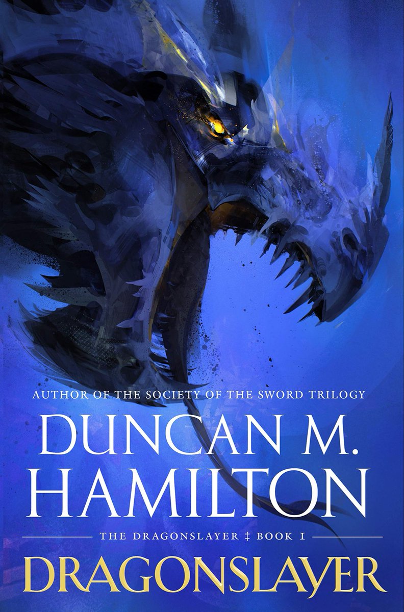 caleblikesbooks's tweet image. Another TBR audiobook addition. Had this one in my physical collection for a long while, but have never gotten around to reading. Figured I can get the audiobook in while I work
Currently reading - Dragonslayer by Duncan M. Hamilton
