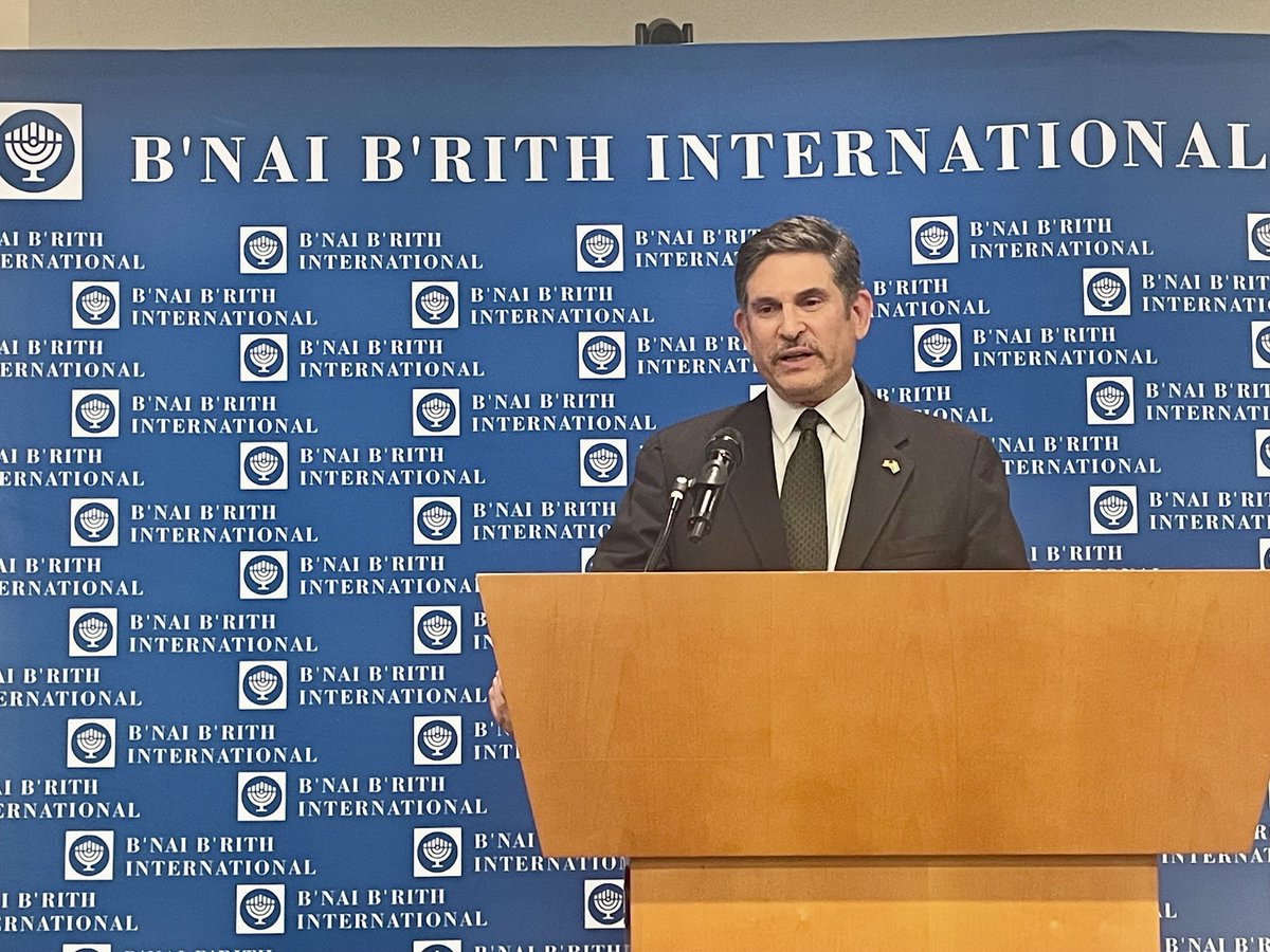 BnaiBrith's tweet image. Today, B’nai B’rith and @AjiriDC had the distinct honor of recognizing Gen. Jack Keane—a true American patriot and unwavering voice for a vital U.S.-Israel alliance.
At the ceremony, B’nai B’rith CEO Dan Mariaschin said: “I’ve been working in the Jewish community for now, more…