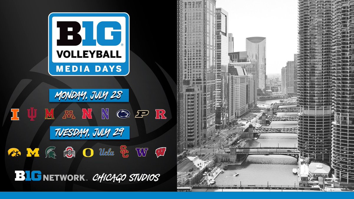 emilyehman's tweet image. ‼️Attention B1G and VB media‼️
If you’re interested in attending the 2025 @B1GVolleyball Media Days on July 28th & 29th at the @BigTenNetwork office in Chicago, fill out the link below!
Deadline to submit is Wed June 23rd.
secure.ticketmanager.com/events2/?event…