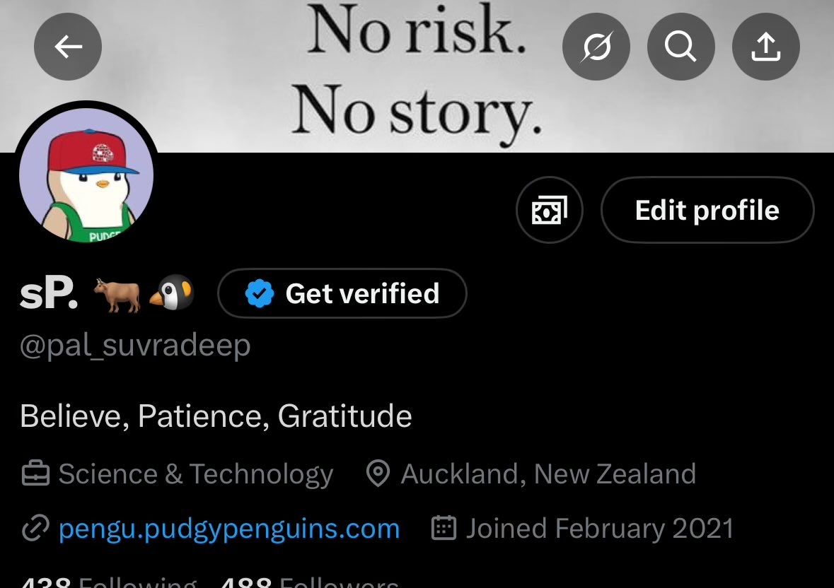 Doing my part to support pudgy penguins
Check out the new $pengu website linked to my bio.