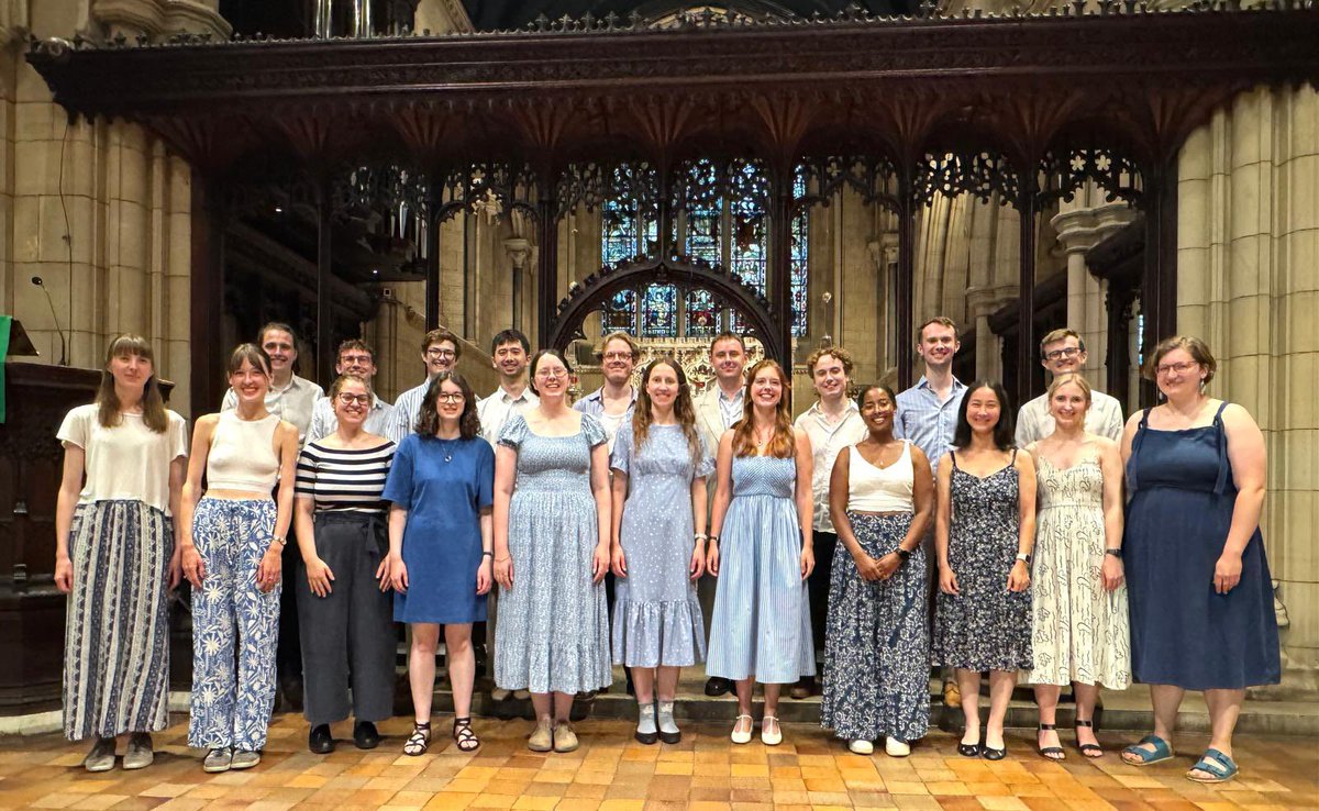 symbelchoir's tweet image. We are off this weekend on tour for the first time to @CovCathedral to sing for their services this weekend - lots to look forward to, including pieces by Murrill, Darke, @lucywalkermusic, and finishing with Blest Pair of Sirens!
