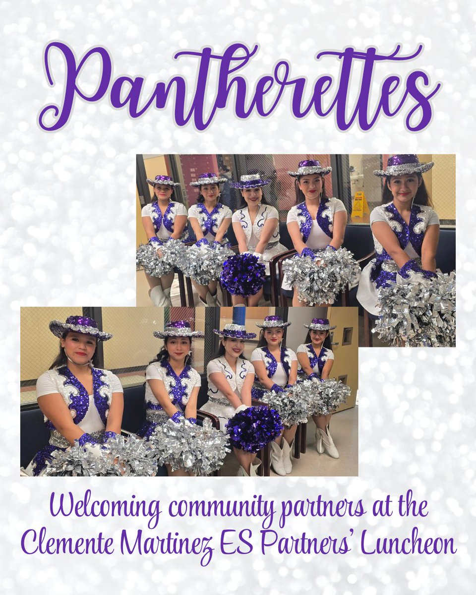 Thank you, Clemente Martinez ES, for having us be part of your Partners' Luncheon! It was amazing hearing all the stories of business leaders in our community coming together to learn how they can support each other and our feeder campuses. 💜🩶🤍🐾