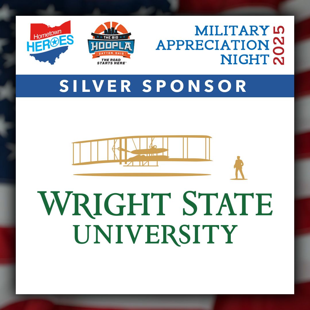 DaytonHoopla's tweet image. Thank you to @WrightState for sponsoring Military Appreciation Night!
We'll see you at Fraze Pavilion on July 18 as we celebrate our Hometown Heroes:
buff.ly/ywmTLlj