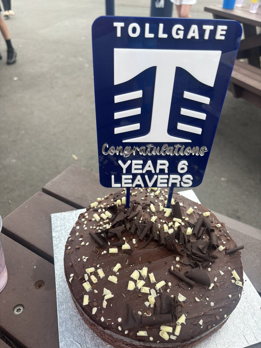 We celebrated our year 6 leavers tonight with a party on the field! #TeamTollgate