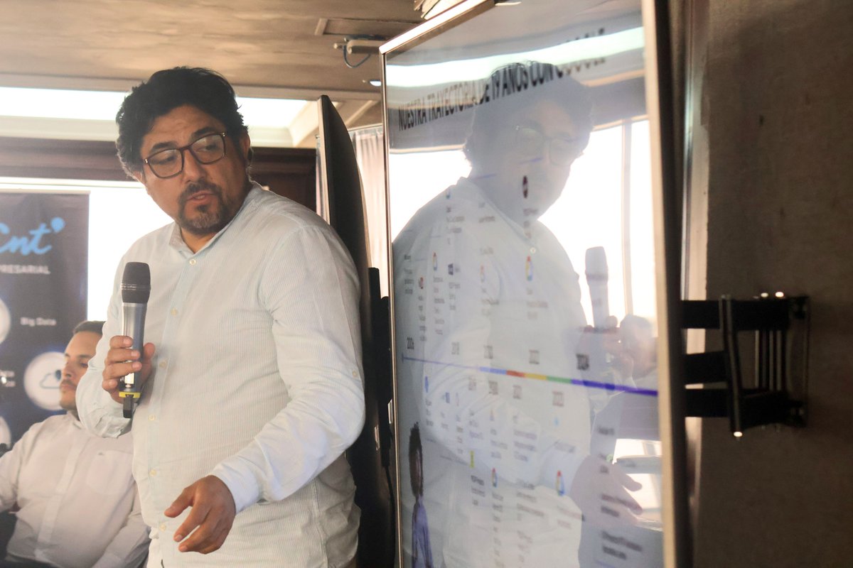 CNTinforma's tweet image. ¡La innovación para el sector público se dio cita  en #Guayaquil! 🚀 
En el #GoogleDay, compartimos escenario con @GoogleCloud_LA  y Globant  para presentar a la Procuraduría, SENAE, Empresa Pública del Agua y GADs, nuestro nuevo portafolio de servicios tecnológicos.✨