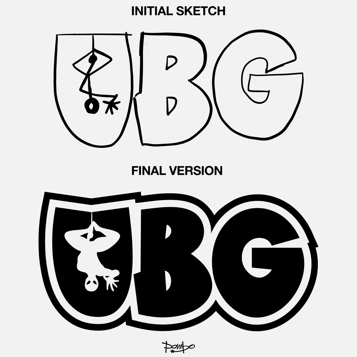 pombodesign's tweet image. From sketch to a final version!