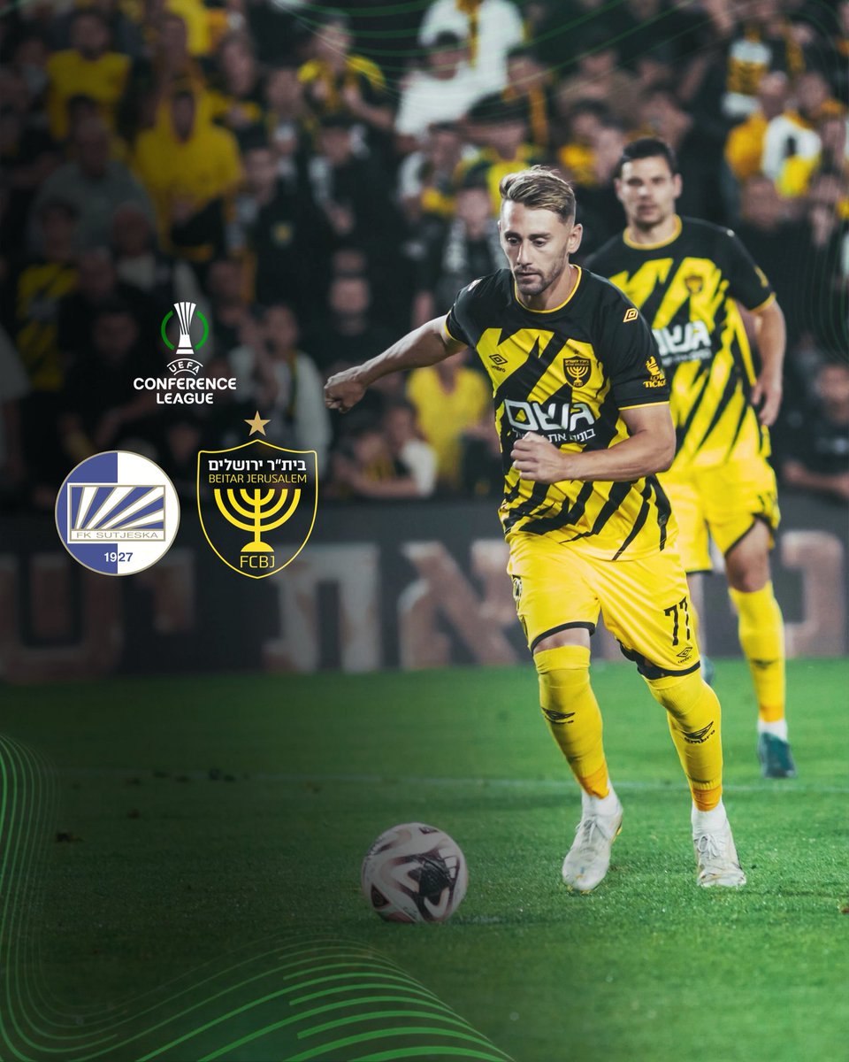 fcbeitar's tweet image. בתום המשחק שהתקיים הערב נקבע כי היריבה שלנו בסיבוב השני של מוקדמות הקונפרנס ליג תהיה סוטייסקה ניקשיץ׳ המונטנגרית
המשחק הראשון ייערך במונטנגרו ביום חמישי הבא ושבוע לאחר מכן משחק ביתי ברומניה
#יאללהביתר💛🖤