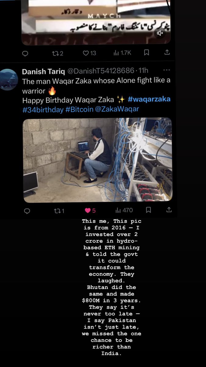 HBD tp <a href="/ZakaWaqar/">Waqar Zaka</a> 
He has a pure journey from none to only one
The real goat of trading field
#waqarzaka #waqarzaka34birthday