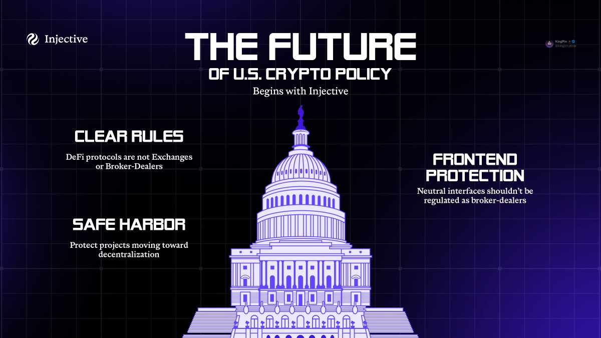 1/7 🗺 Injective on the SEC Map

Did you know <a href="/injective/">Injective 🥷</a> is now at the center of U.S. crypto policy? 🇺🇸

And not just that its recommendations are now featured on the official SEC website!

Why is this so important for the future of DeFi? Let me explain. 👇