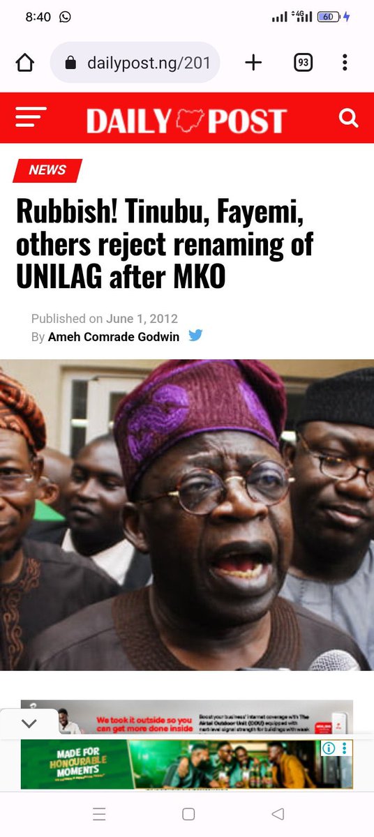 It is rubbish! 
Renaming wasn’t good for Unilag.

It shouldn’t for UniMaid too.