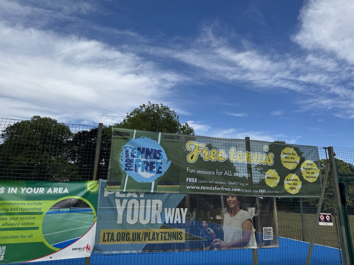 Tennis For Free tweet media