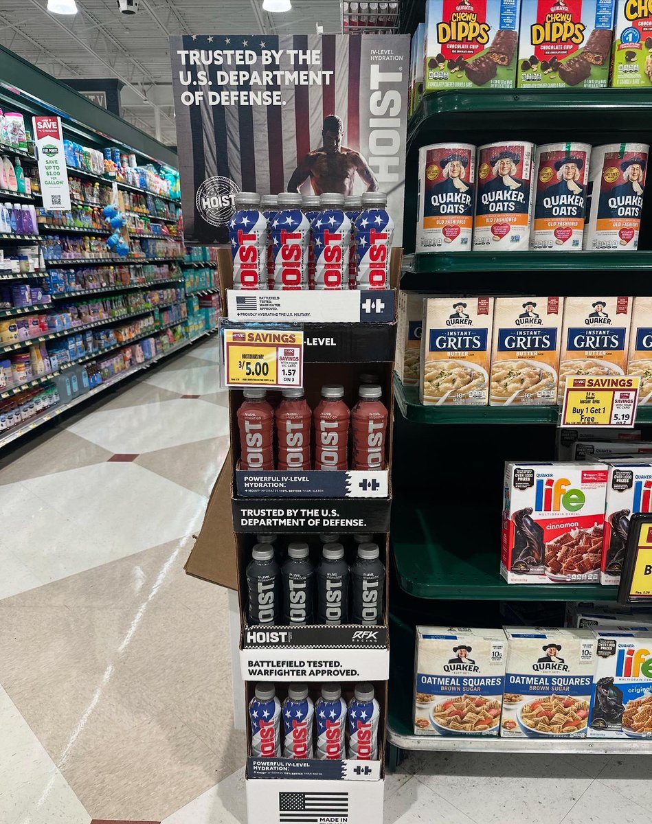 HOIST (@drinkhoist) on Twitter photo #Hydration for every #adventure—big or small. HOIST is available at <a href="/HarrisTeeter/">Harris Teeter</a>, making it easier than ever to keep the whole family fueled.
#DrinkHOIST #IV #Hydrate #dyefree #Electrolytes #Summer #Hydration for every #adventure—big or small. HOIST is available at <a href="/HarrisTeeter/">Harris Teeter</a>, making it easier than ever to keep the whole family fueled.
#DrinkHOIST #IV #Hydrate #dyefree #Electrolytes #Summer