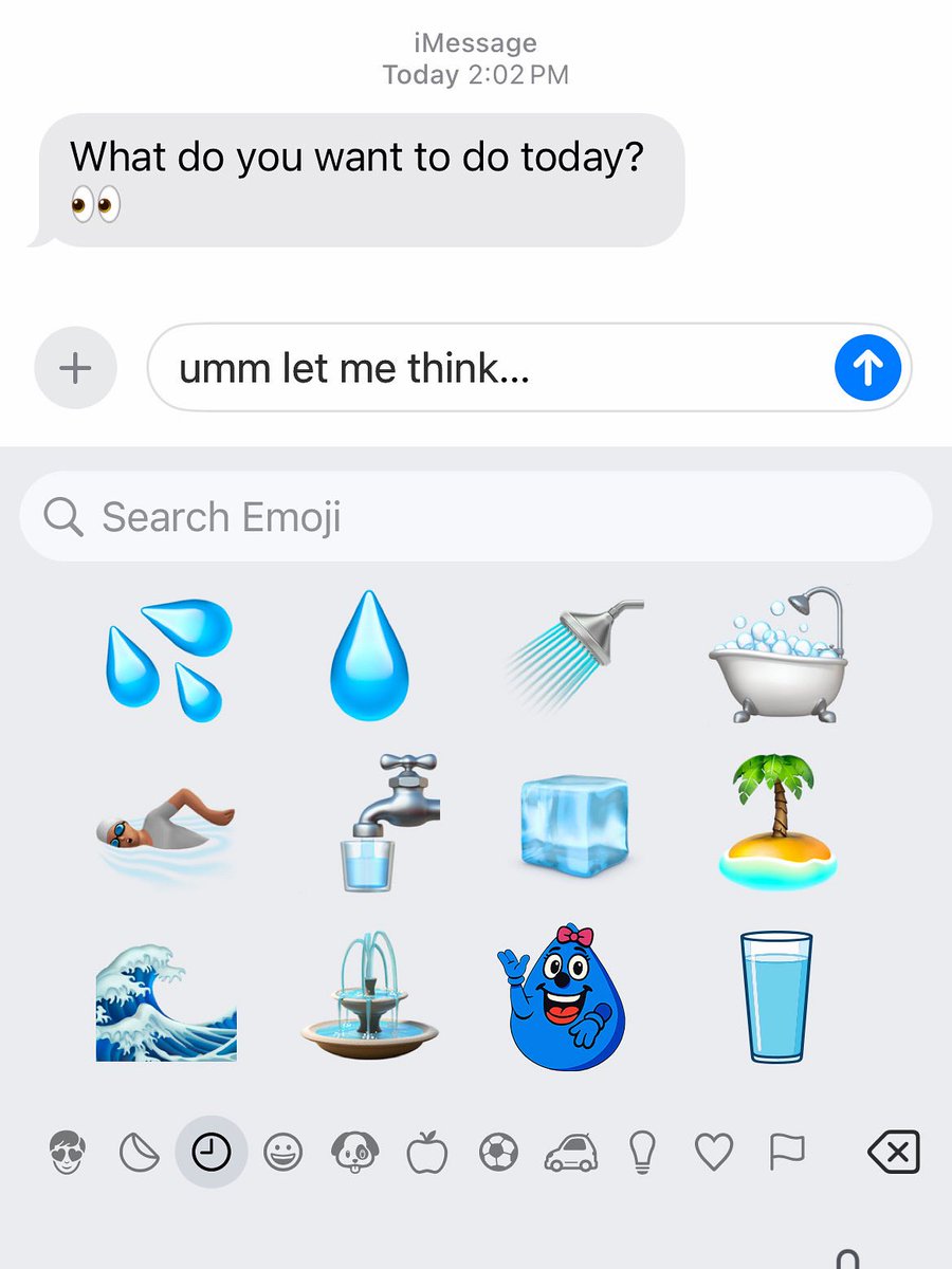 dcwater's tweet image. It’s World Emoji Day! If you’re still figuring out what to do today… maybe we can help 💧🚰 🌊🫧