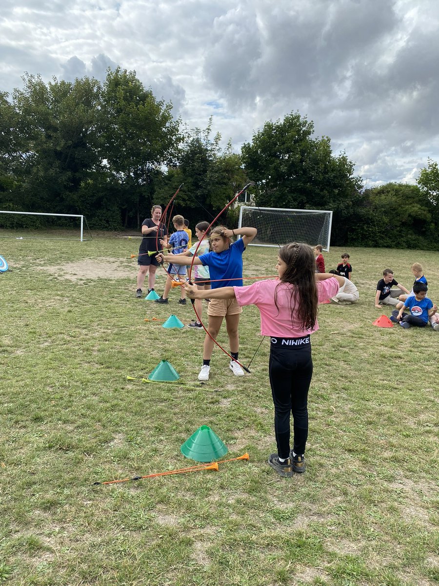 Things have got off to a good start on the #year4camp2025 with archery and some water fun (teacher’s revenge) 🤩 #magicmoments