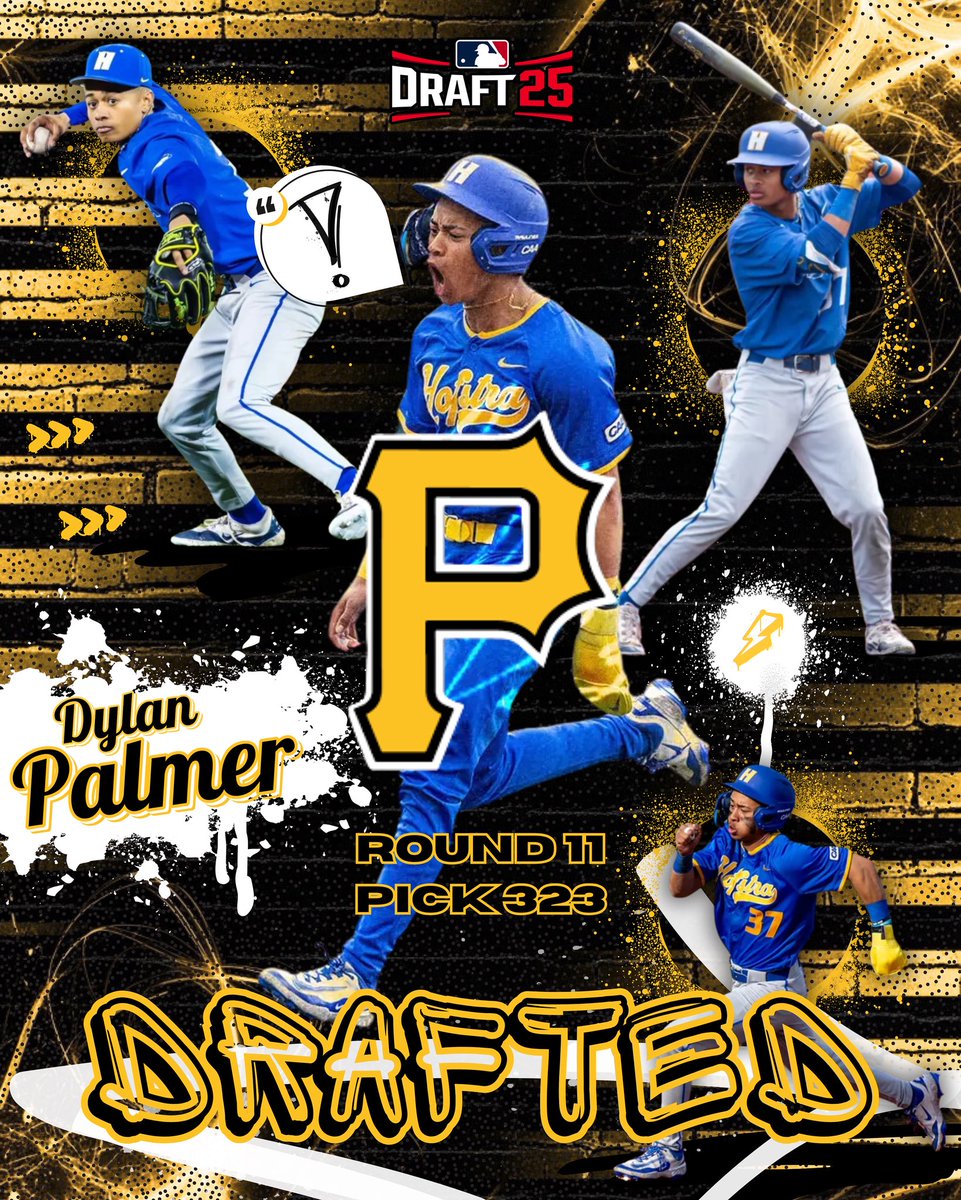 Congratulations to Dylan Palmer on being selected by the Pittsburgh Pirates in the 2025 MLB Draft. 🚀

TTS C/O ‘22 ➡️  Hofstra ➡️ 🏴‍☠️ Pittsburgh
11th Round | Pick 323 | 2025 MLB Draft