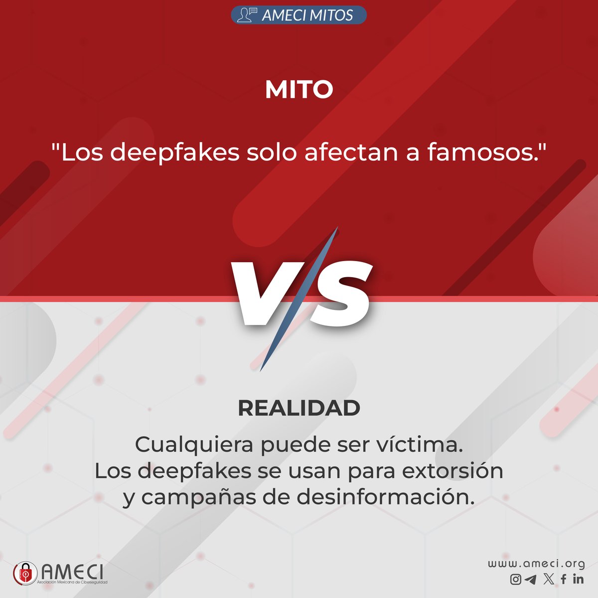 amecimx's tweet photo. 🔒 Síguenos, contenido exclusivo de ciberseguridad 🔒 

Telegram: https://t.co/SZdApcOHnR 
Instagram: https://t.co/syKXEHTRt9
Canal de WhatsApp: https://t.co/WAOo80XAtQ 

#ciberseguridad #ameci #mitoyrealidad https://t.co/YyU8e7tzIe