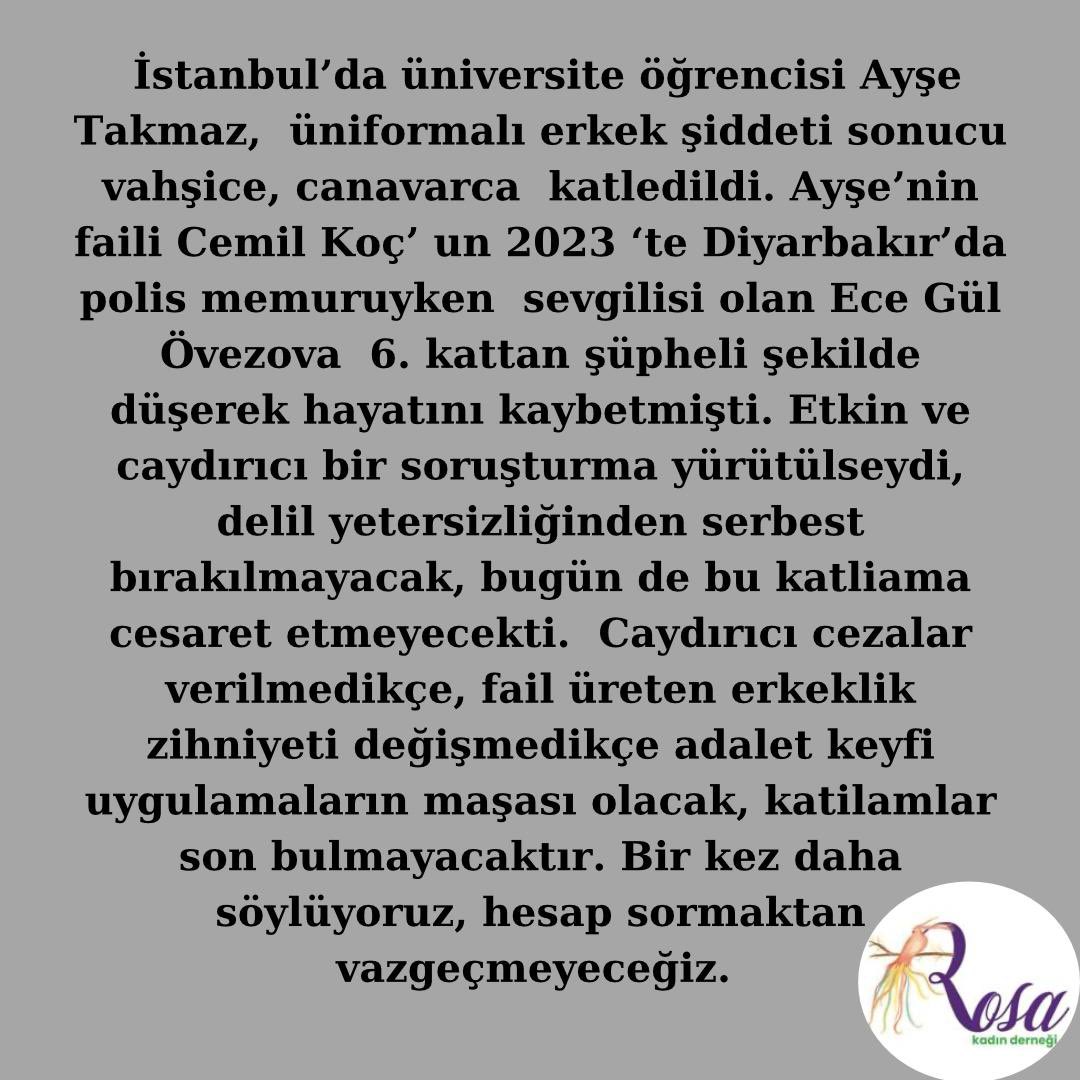 #KadınCinayetleriPolitiktir 
#AklamaYargıla
