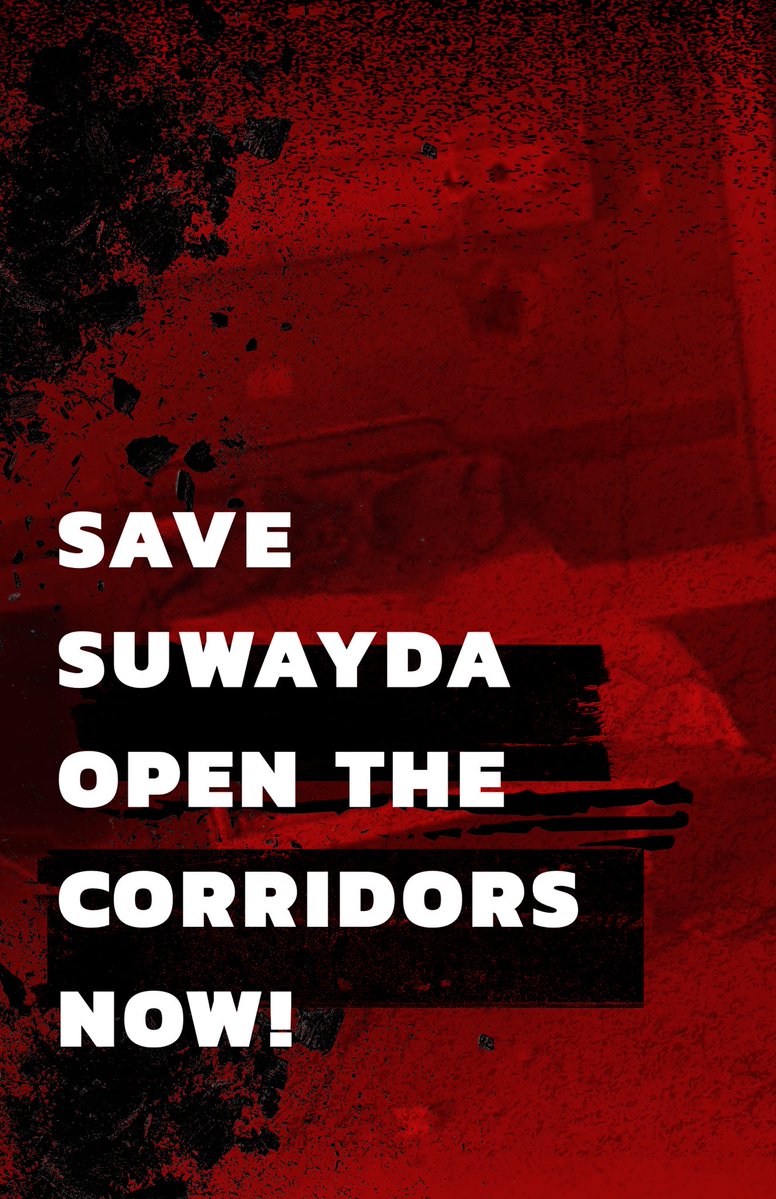 HemdadArwandi's tweet image. The Druze people are besieged by Turkish-backed Syrian regime. They are calling for the establishment of a humanitarian corridor linking the Druze region to the Kurdish region in northern Syria.
Don't abandon the Druze.
Save Suwayda.