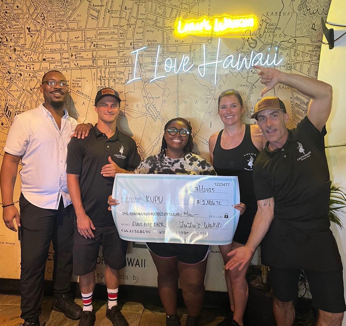 Huge mahalo to everyone who supported our June fundraiser for <a href="/kupuhawaii/">Kupu</a>! 🌱
With your help, we raised $1,406.30 to empower youth, protect our ʻāina, and grow a better future. 💚
#KupuHawaii #Mahalo #SupportLocalYouth #MalamaAina #AlohaInAction #GiveBack