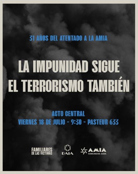 chtrader's tweet image. #AMIA , 31 años de impunidad total y absoluta.  El 
atentado no solo fue contra la comunidad judía, si no 
contra todo el pueblo argentino y claro esta contra la 
humanidad. Politicos, jueces y opinologos de turno no 
han servido para nada, solo para mentir.
HDP! HDP! HDP!😡