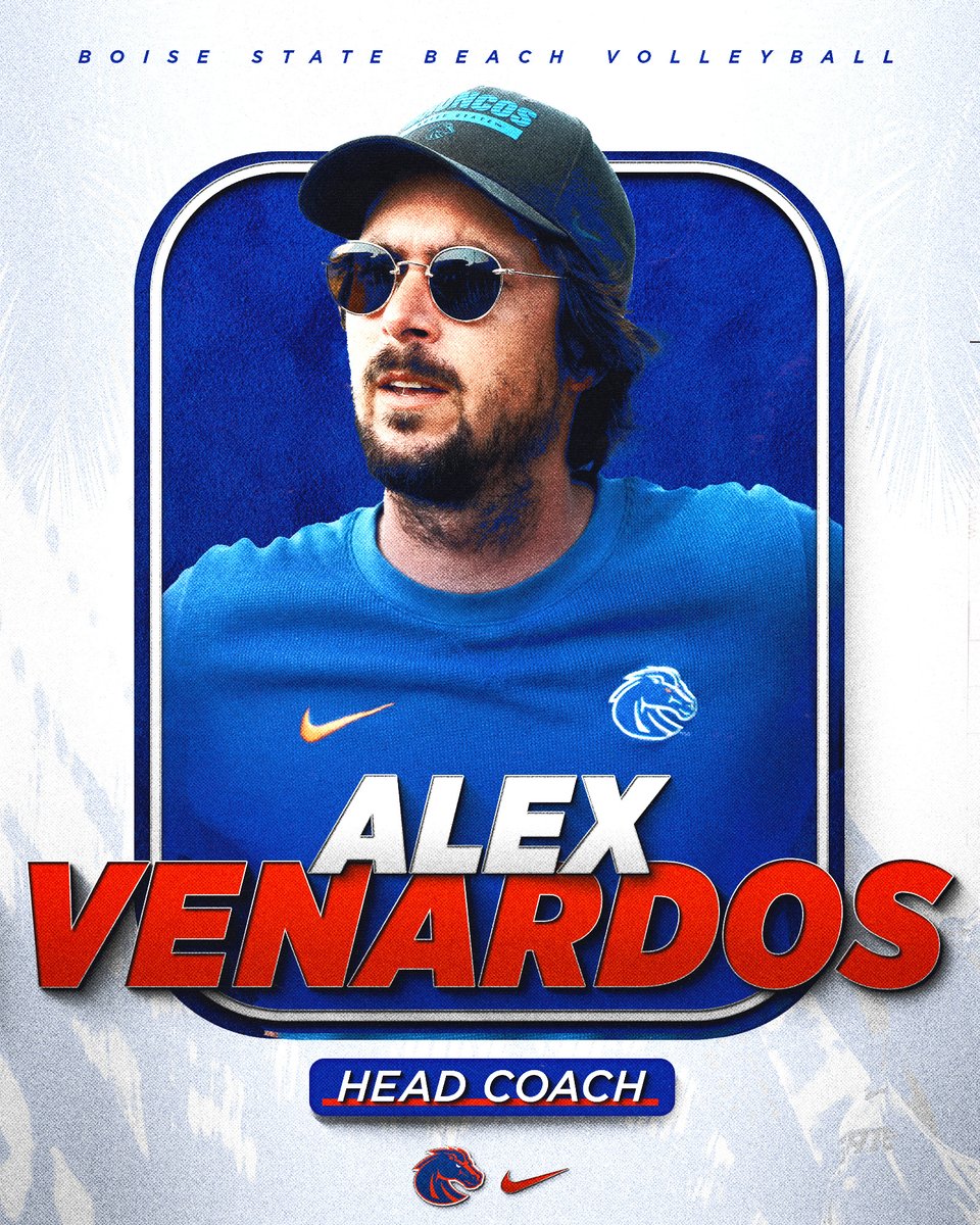 BroncoSportsBVB's tweet image. 𝐀 𝐍𝐞𝐰 𝐄𝐫𝐚 of Boise State Beach Volleyball.
Alex Venardos has been elevated to the head coaching role 😎
📰: boi.st/45aqB5e
#BleedBlue | #WhatsNext