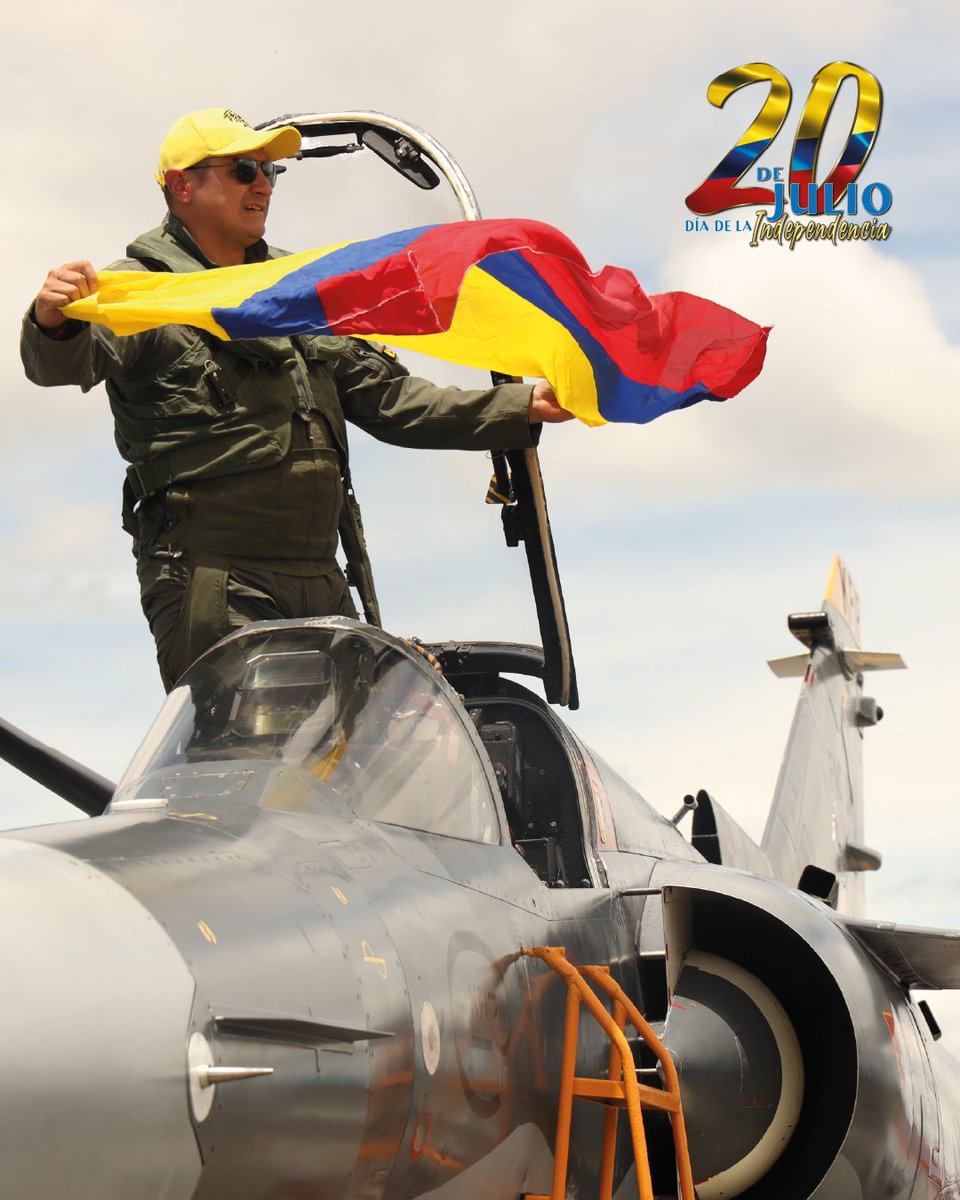 ¡Prepárate para el 20 de julio! 🇨🇴

Nos estamos alistando para rendir homenaje a nuestra historia, nuestra Fuerza y nuestra bandera.

Acompáñanos y vibra con nosotros en esta gran celebración de patria.

#EnModoPatrio