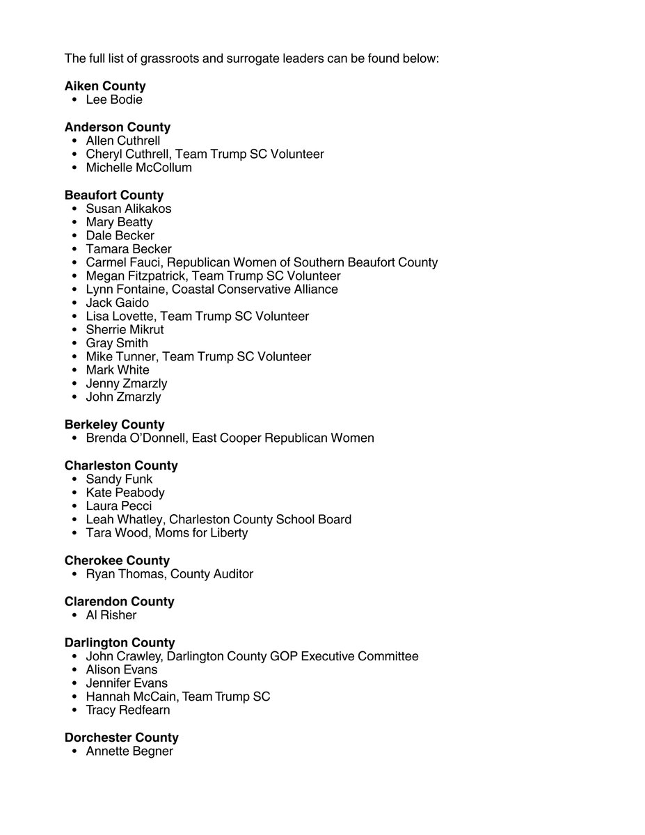 PamelaEvette's tweet image. "We needed President Trump back in the White House, and we need a business leader like Pamela Evette in the Governor's Office. She was always with us on Team Trump SC, and that’s why we are standing with her in this race." - Team Trump SC Volunteer Patrick Miley.
Earlier today,…