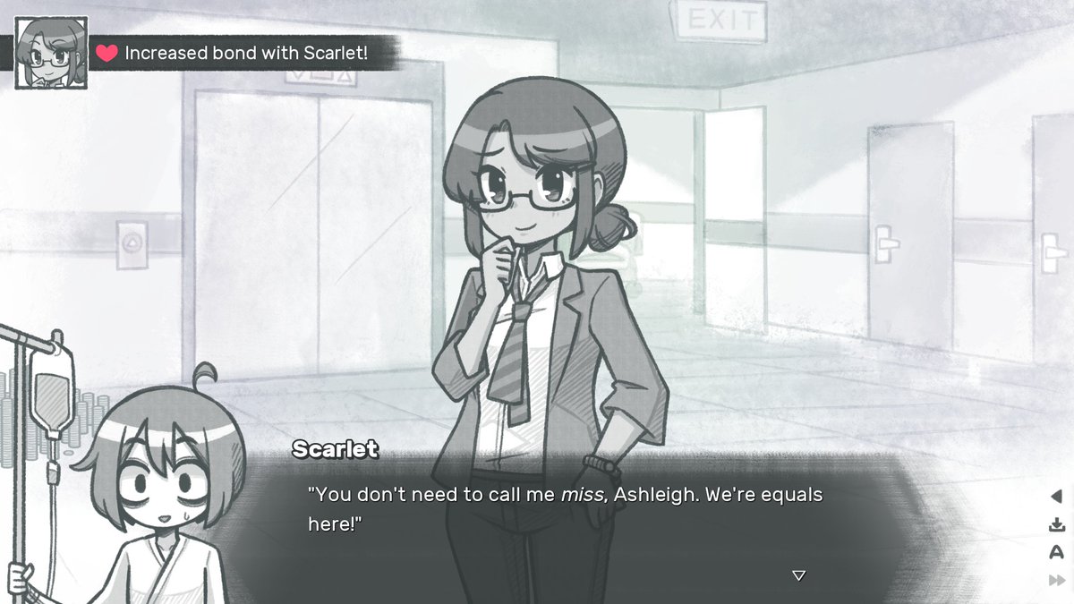 SerenityForge's tweet image. Meet Scarlet - another soul stuck in purgatory who seemingly wants to help you revive. Discover what her real intentions are as you get to know her better.
Is it really possible to make friends after you’ve died? ⏳
Play Return to Ash on Steam: store.steampowered.com/app/3445830/Re…