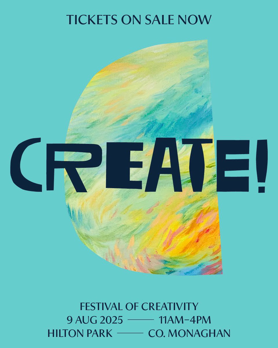 CreativeMonagh2's tweet image. Get hands on at our diverse creative workshops. Be entertained by the lively performances of the Sprawling Sideshow and Tales of the Big House. Experience what the region has to offer at our Green Sustainable Market. Be inspired by the creative exhibition on display &amp;amp; activities